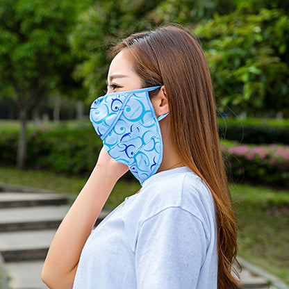 Outdoor Cycling Driving UV Blocking Mask Summer Sun Protection Breathable Face Cover