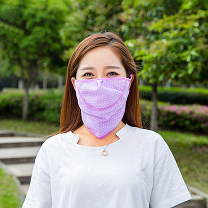 Outdoor Cycling Driving UV Blocking Mask Summer Sun Protection Breathable Face Cover