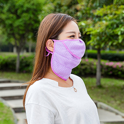 Outdoor Cycling Driving UV Blocking Mask Summer Sun Protection Breathable Face Cover