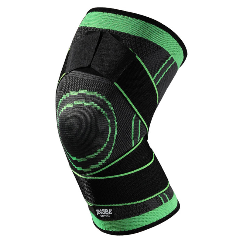 JINGBA SUPPORT 8067A 1Pc Sports Fitness Knee Pad Bandage Support Elastic Brace Basketball Sports Compression Sleeve