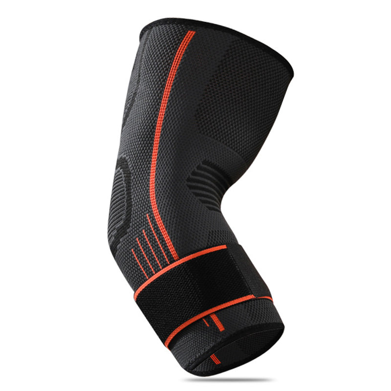 JINGBA SUPPORT 0137B 1Pc Outdoor Sports Elbow Sleeve Protector Weightlifting Fitness Basketball Elastic Elbow Guard