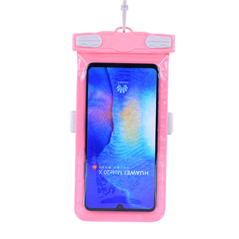 Waterproof Bag for Under 7.2-inches Cell Phone Universal Beach Pool Swimming Phone Pouch with Strap