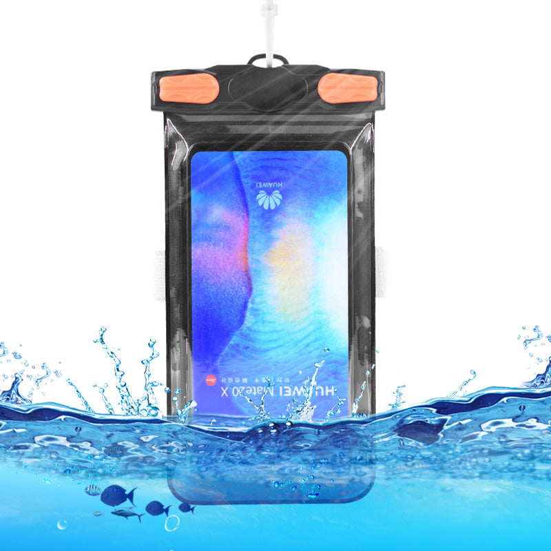 Waterproof Bag for Under 7.2-inches Cell Phone Universal Beach Pool Swimming Phone Pouch with Strap