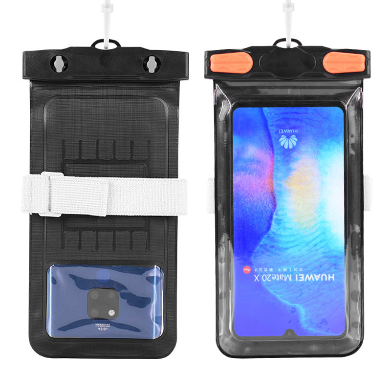 Waterproof Bag for Under 7.2-inches Cell Phone Universal Beach Pool Swimming Phone Pouch with Strap