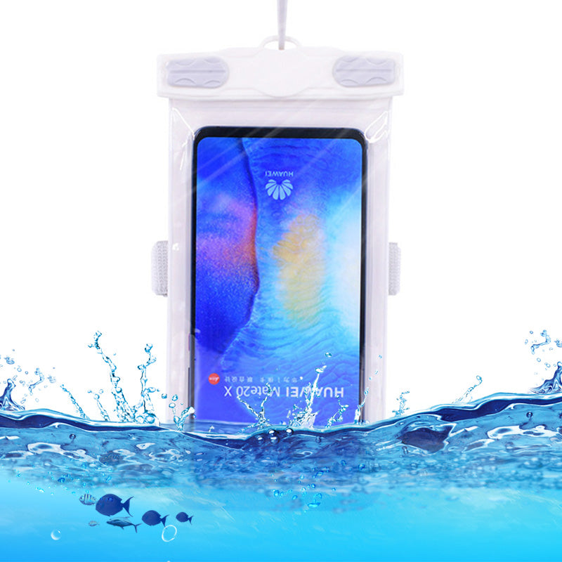 Waterproof Bag for Under 7.2-inches Cell Phone Universal Beach Pool Swimming Phone Pouch with Strap