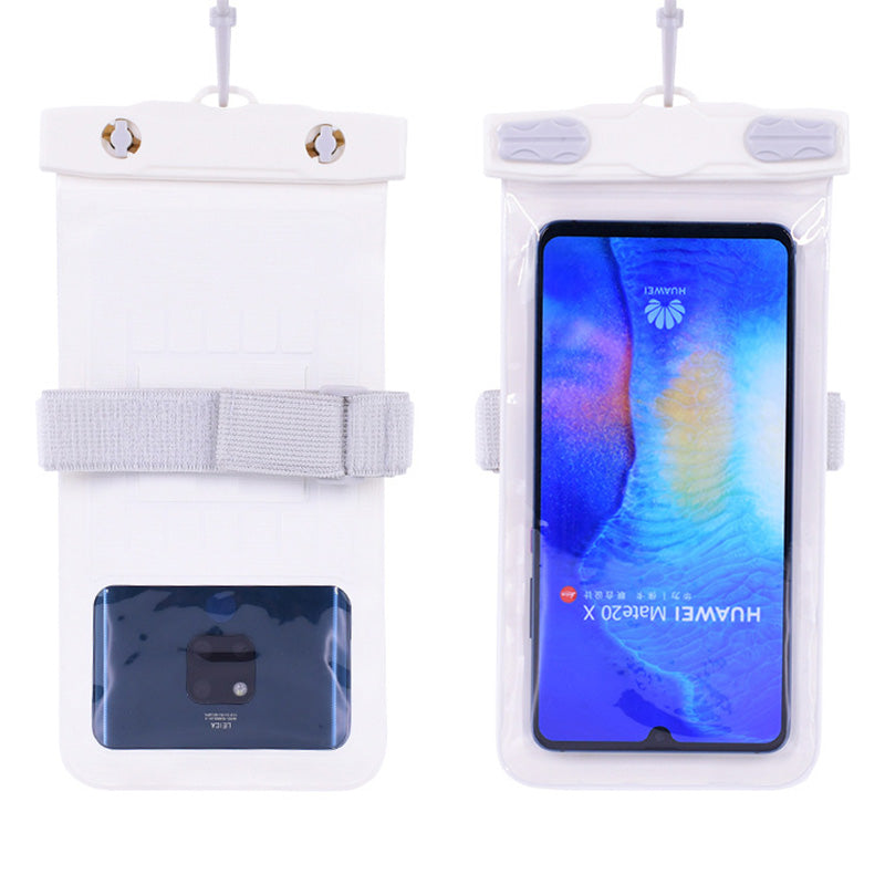 Waterproof Bag for Under 7.2-inches Cell Phone Universal Beach Pool Swimming Phone Pouch with Strap