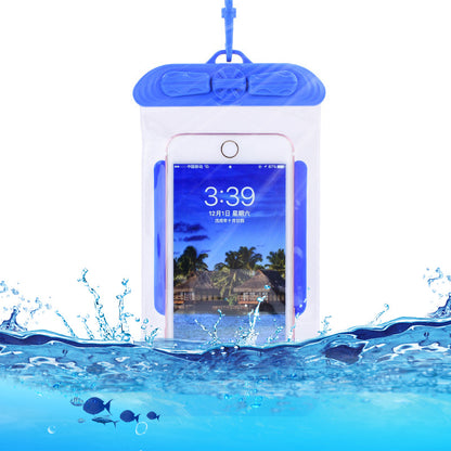 T-35C Universal Waterproof Bag for 5.2-6.4 inches Cell Phone Beach Pool Dry Bag Pouch with Lanyard for Swimming