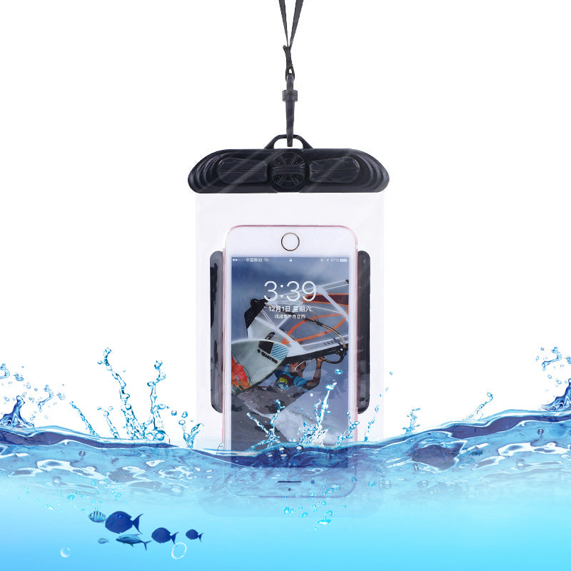 T-35C Universal Waterproof Bag for 5.2-6.4 inches Cell Phone Beach Pool Dry Bag Pouch with Lanyard for Swimming