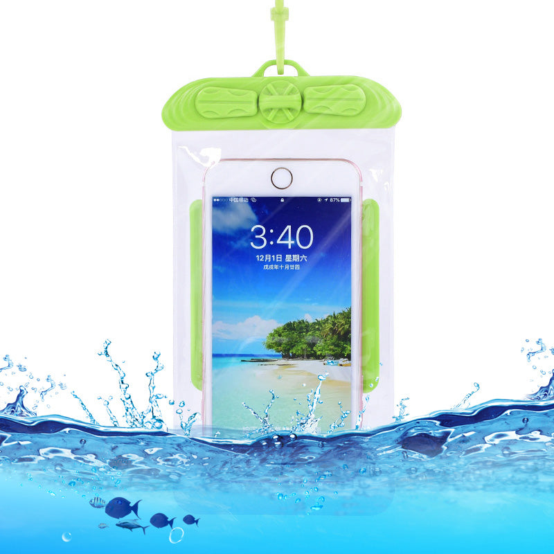 T-35C Universal Waterproof Bag for 5.2-6.4 inches Cell Phone Beach Pool Dry Bag Pouch with Lanyard for Swimming