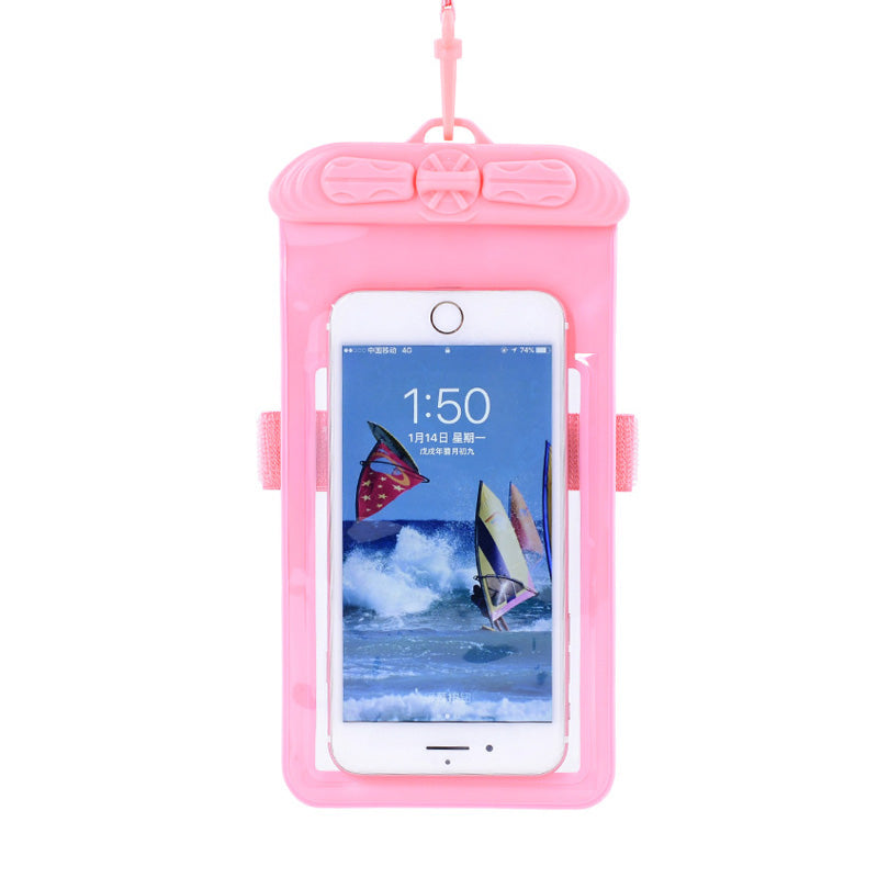 T-35N Waterproof Bag for Under 5.2-inches Mobile Phone Beach Pool Phone Dry Bag with Strap for Swimming