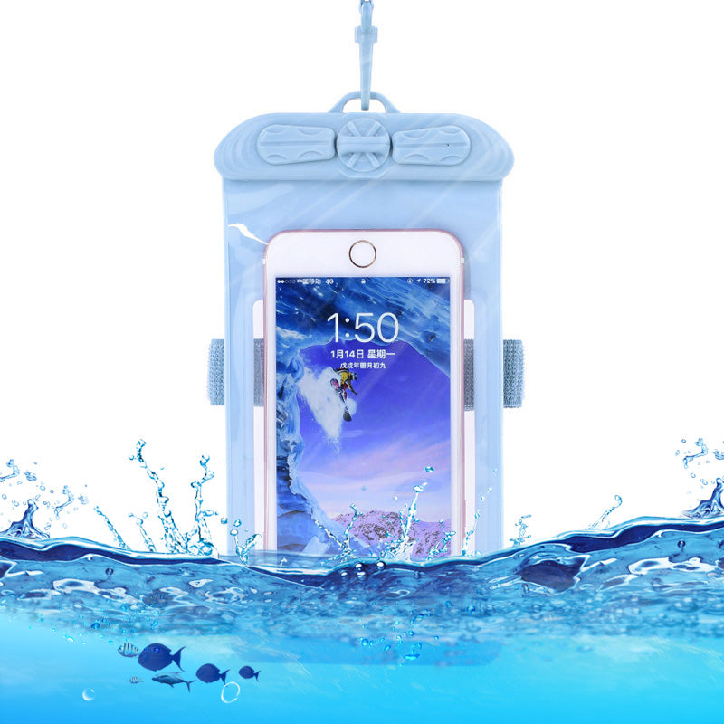 T-35N Waterproof Bag for Under 5.2-inches Mobile Phone Beach Pool Phone Dry Bag with Strap for Swimming