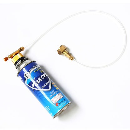 WSS-701 Outdoor Camping Stove Gas Tank Refill Converter Russian Valve Connector Gas Refill Extension Pipe