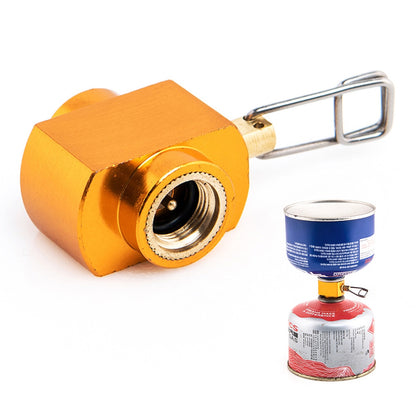 WSS-706 Outdoor Camping Gas Tank Refill Converter Connector Adjustable Gas Cartridge Refill Valve Adapter