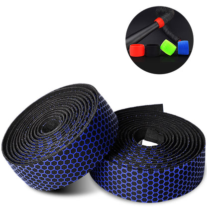 WEST BIKING Road Bike Honeycomb Handlebar Tape Anti-slip EVA Shock Absorption Handle Bar Wrap Tape