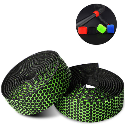 WEST BIKING Road Bike Honeycomb Handlebar Tape Anti-slip EVA Shock Absorption Handle Bar Wrap Tape