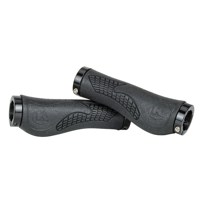 1 Pair BOLANY Cycling Skid-Proof Grips Anti-Skid Bicycle Grips Mountain Bike Lock On Bicycle Handlebars Grips