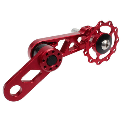 LITEPRO Single Multi-Color Speed Bike Chain Tensioner Aluminum Alloy Folding Bicycle Bicycle Chain Stabilizer