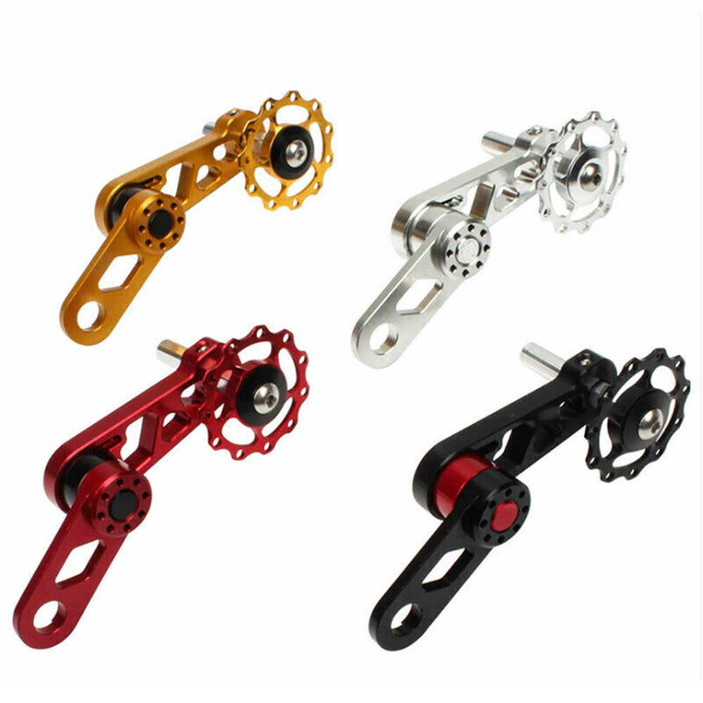 LITEPRO Single Multi-Color Speed Bike Chain Tensioner Aluminum Alloy Folding Bicycle Bicycle Chain Stabilizer