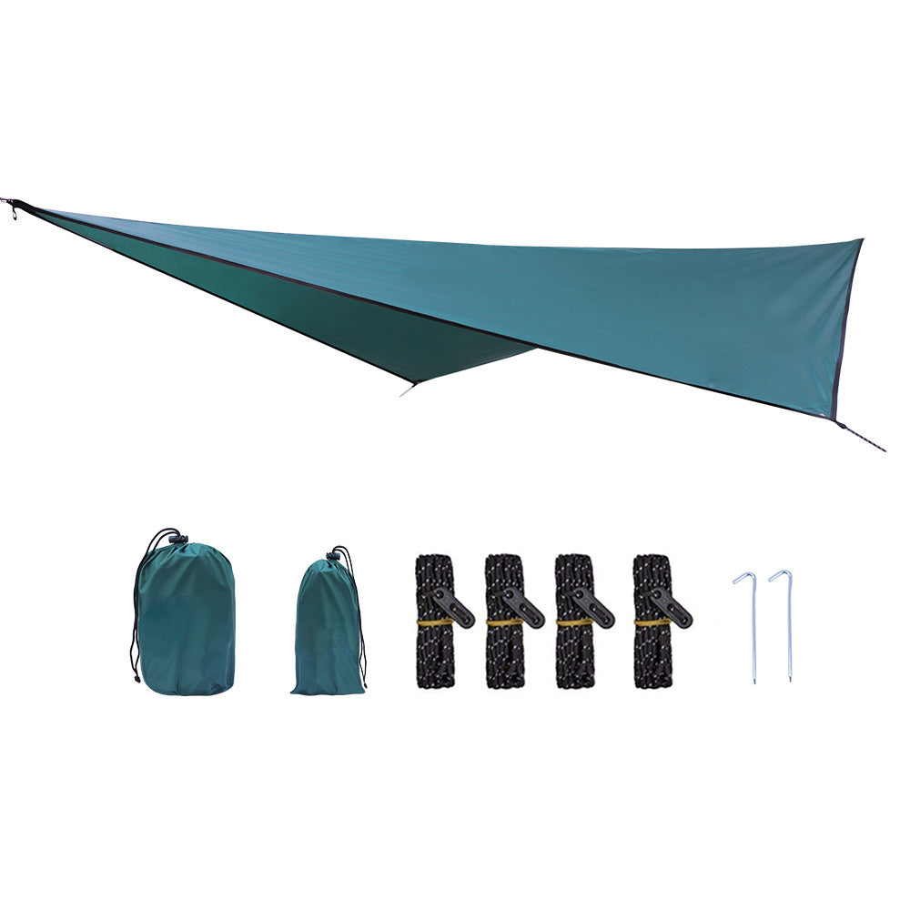 TM-0008 Camping Tarp Portable Waterproof Tent Multifunctional Awning for Outdoor Travel Hiking Picnic