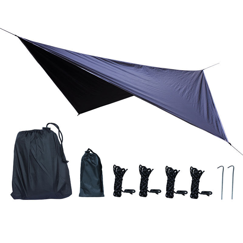 TM-0008 Camping Tarp Portable Waterproof Tent Multifunctional Awning for Outdoor Travel Hiking Picnic