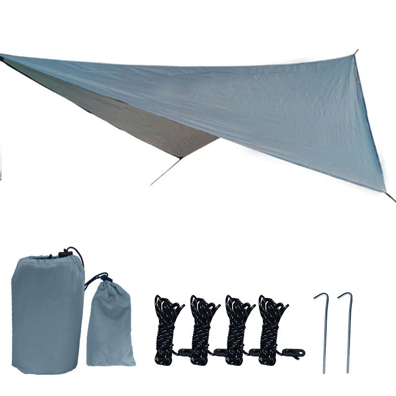 TM-0008 Camping Tarp Portable Waterproof Tent Multifunctional Awning for Outdoor Travel Hiking Picnic