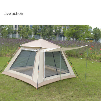 zp-085 Pop Up Tent Waterproof Outdoor 2-People Automatic Setup Instant Big Sun Shelter for Camping Hiking