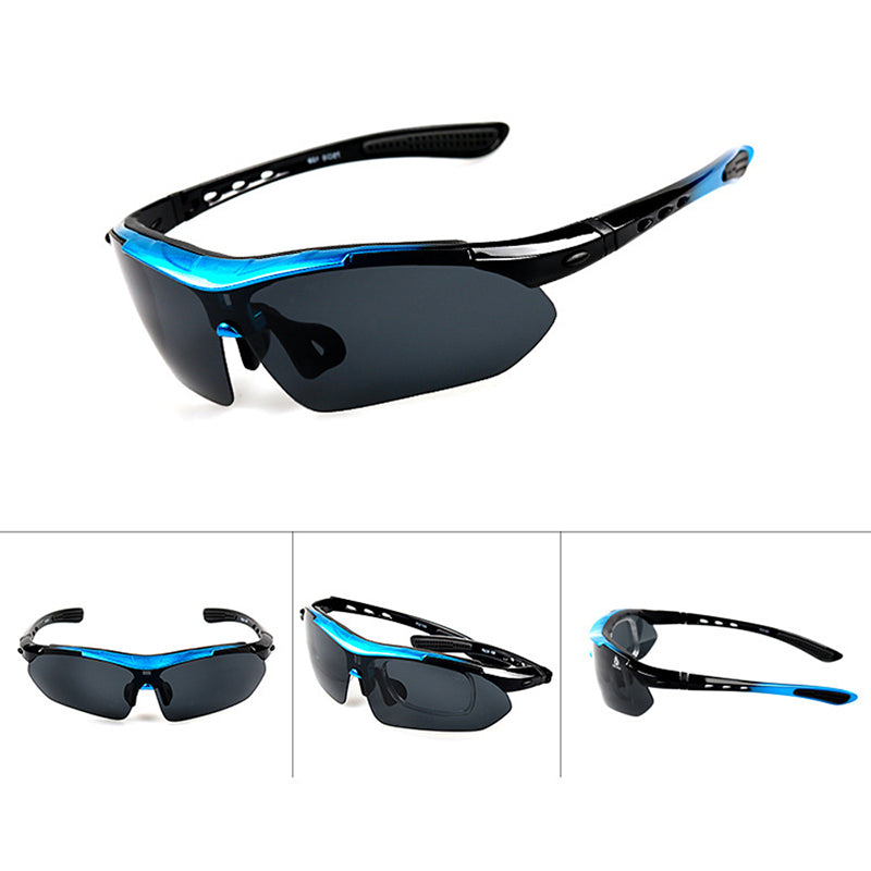 XQ-HD XQ-100 Polarized Sunglasses for Men Women UV Protection Cycling Sunglasses Sports Glasses with Headband