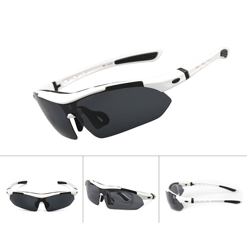 XQ-HD XQ-100 Polarized Sunglasses for Men Women UV Protection Cycling Sunglasses Sports Glasses with Headband