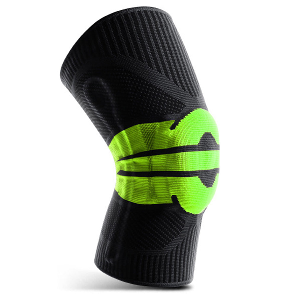 KYNCILOR AB058 Breathable Knee Support Brace Silicone Kneecap for Running Riding Basketball 1/Pc Elastic Knitted Knee Protective Pads