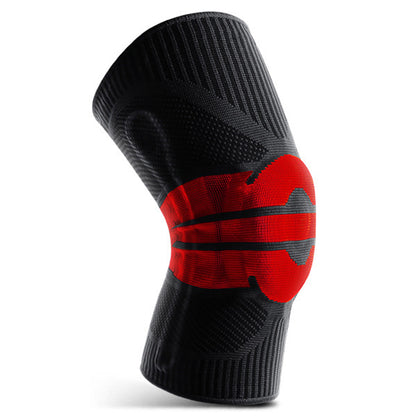 KYNCILOR AB058 Breathable Knee Support Brace Silicone Kneecap for Running Riding Basketball 1/Pc Elastic Knitted Knee Protective Pads