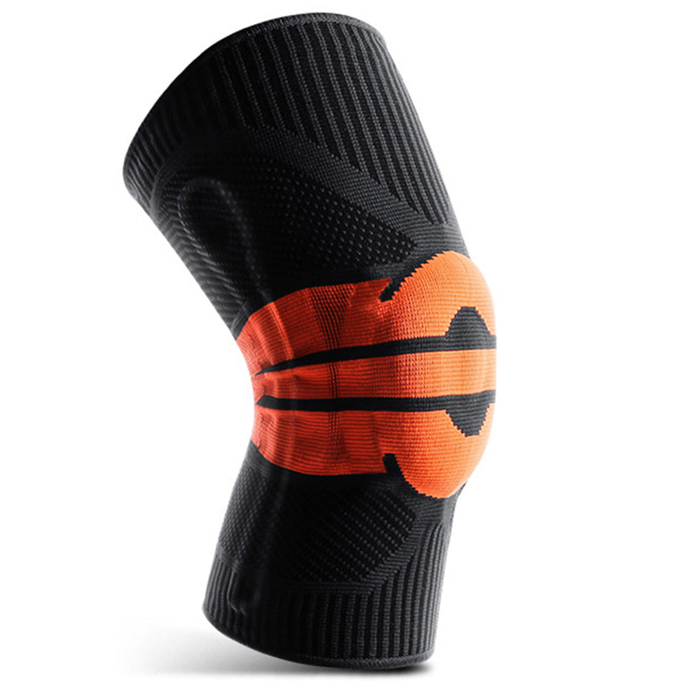 KYNCILOR AB058 Breathable Knee Support Brace Silicone Kneecap for Running Riding Basketball 1/Pc Elastic Knitted Knee Protective Pads