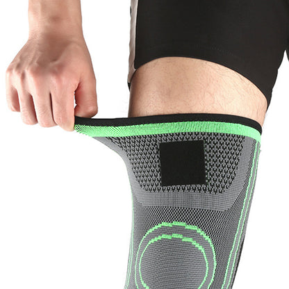 KYNCILOR AB023 Knee Compression Sleeve for Running Hiking Basketball 1/Pc Fitness Knee Support Brace Elastic Knee Protector with Straps