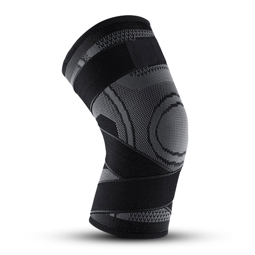 KYNCILOR AB023 Knee Compression Sleeve for Running Hiking Basketball 1/Pc Fitness Knee Support Brace Elastic Knee Protector with Straps