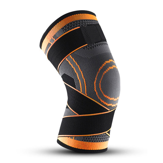 KYNCILOR AB023 Knee Compression Sleeve for Running Hiking Basketball 1/Pc Fitness Knee Support Brace Elastic Knee Protector with Straps