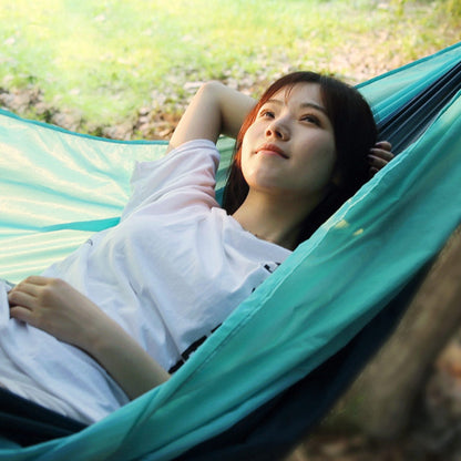 XIAOMI YOUPIN Single Person Outdoor Hammock Parachute Fabric Anti-rollover Swing Bed Camping Hanging Sleeping Bed