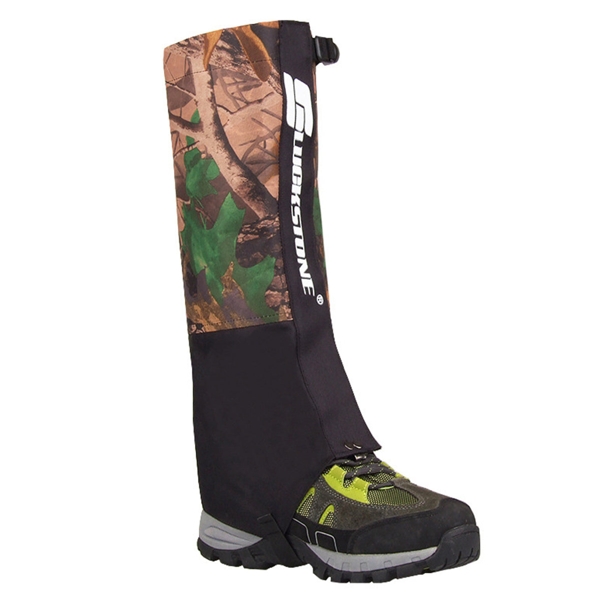 LUCKSTONE XT-MC01-CAMO 1 Pair Outdoor Waterproof Gaiters Hiking Camping Climbing Ski Leg Cover Boots Shoe Covers Leg Protection