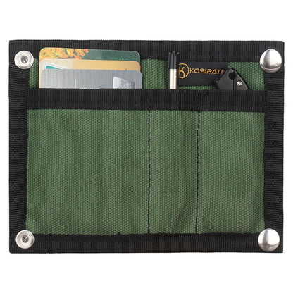 KOSIBATE H241 Portable Outdoor Tactical EDC Tool Storage Bag Foldable Credit Card Holder Pouch