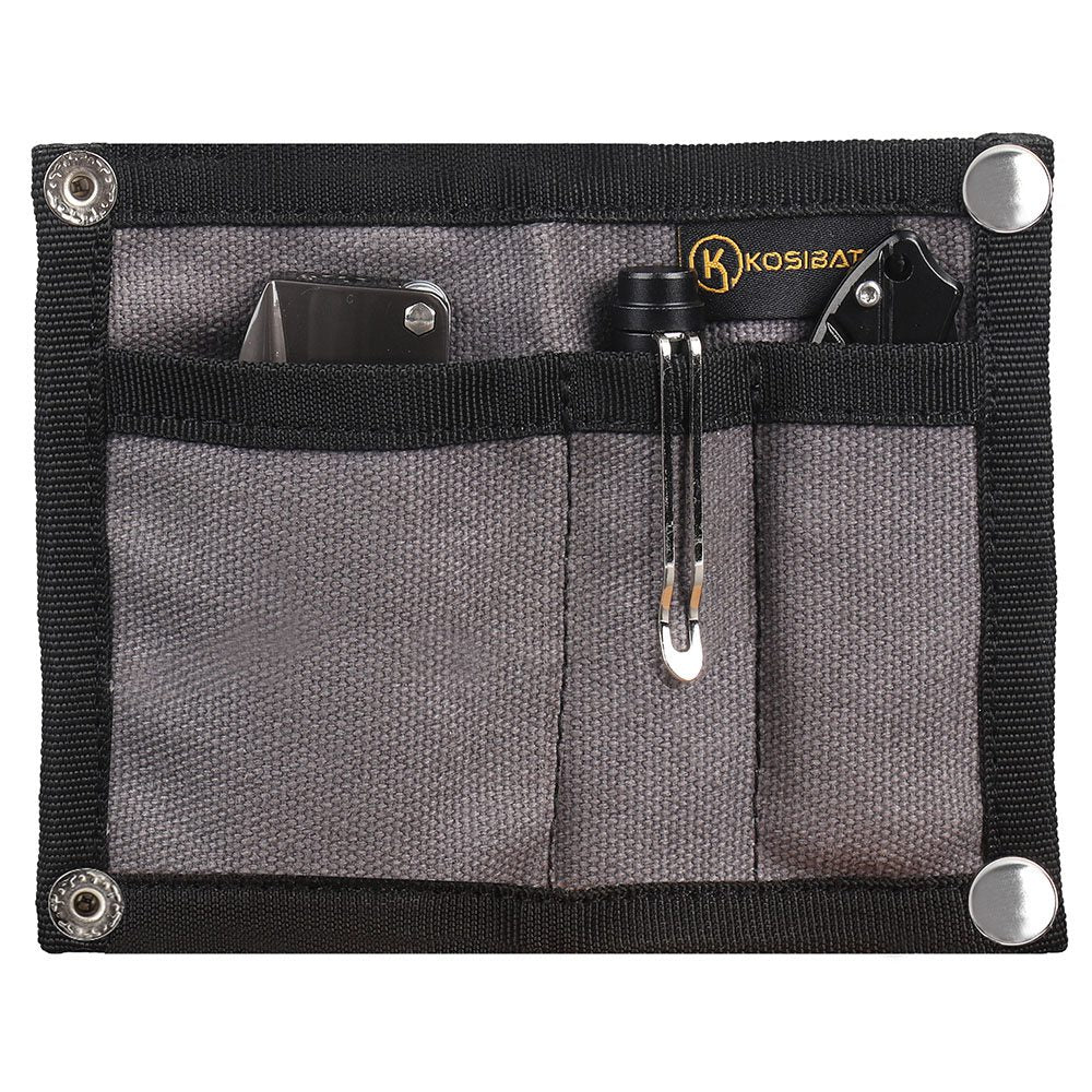 KOSIBATE H241 Portable Outdoor Tactical EDC Tool Storage Bag Foldable Credit Card Holder Pouch