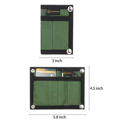 KOSIBATE H241 Portable Outdoor Tactical EDC Tool Storage Bag Foldable Credit Card Holder Pouch