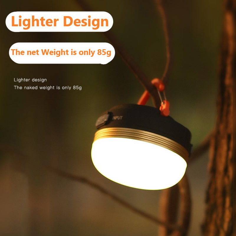 TXZ-2040 Portable Outdoor LED Tent Hanging Light Rechargeable Camping Hiking Car Repairing Lamp