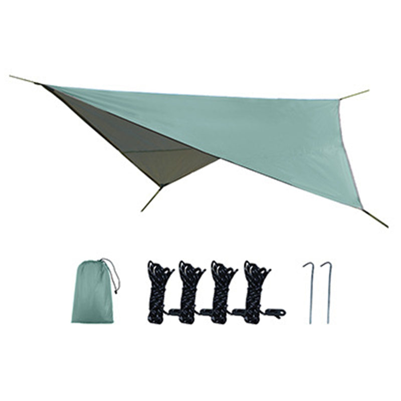 TM-075 Waterproof Tent Tarp Silver Coated Outdoor Camping Awning Tarp Rainfly Sun Shelter