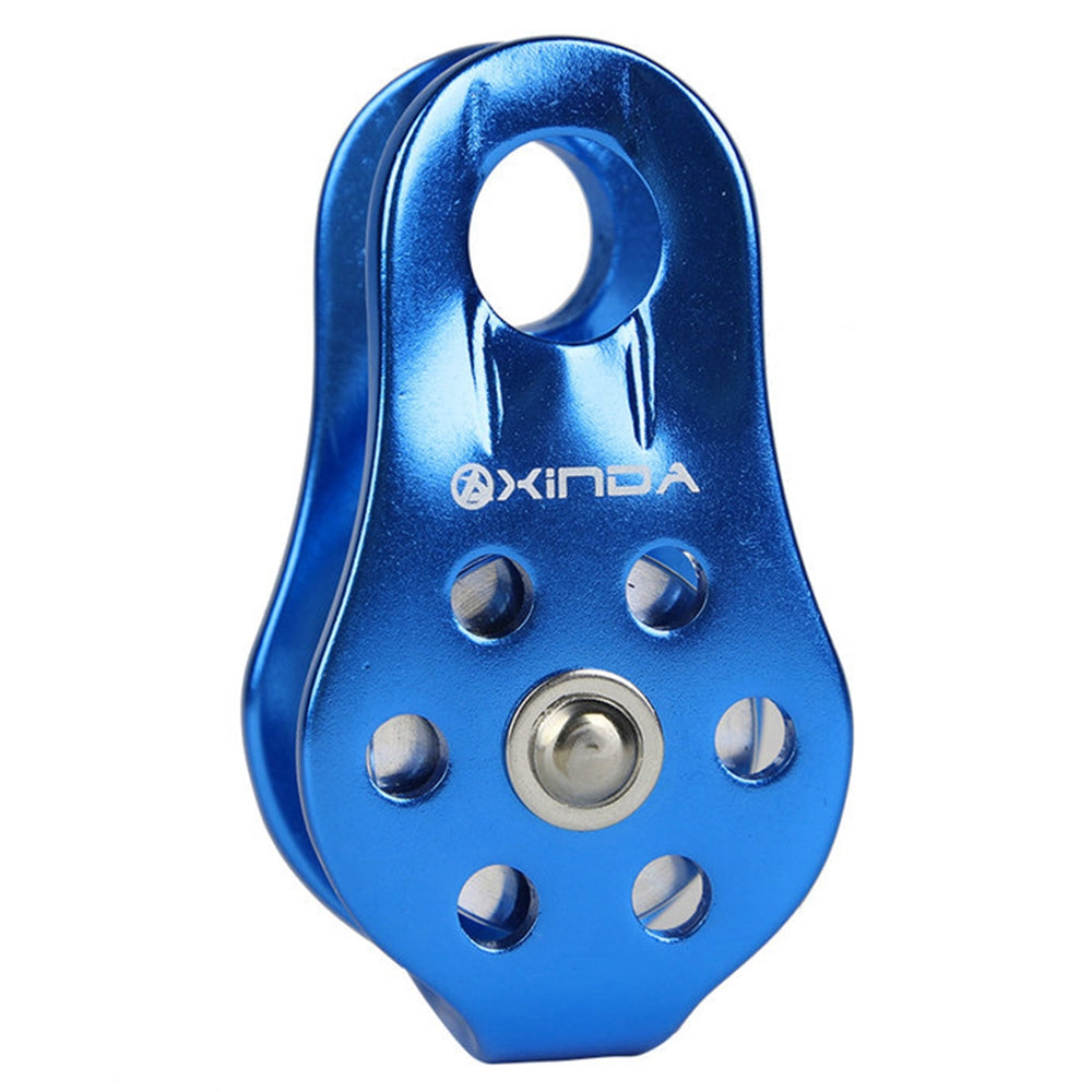 XINDA XD-8610 Climbing Pulley Aluminium Alloy Climbing Fixed Mountaineering Rope Rock Climbing Pulley Safety Outdoor Tool