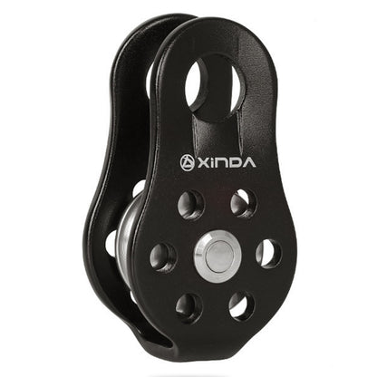 XINDA XD-8610 Climbing Pulley Aluminium Alloy Climbing Fixed Mountaineering Rope Rock Climbing Pulley Safety Outdoor Tool