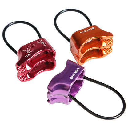 XINDA XD-8603 Outdoor Climbing Descender Rope Climbing Rappel Belay Device Caving Mountain Rock Climbing Gear for Climbing Traveling