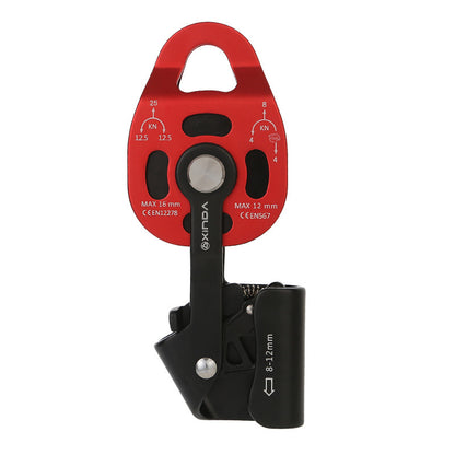 XINDA XD-8620 One-way Lifting Pulley Heavy Objects Pull-up Tool Ascenders Lifter Drag Lifting Equipment