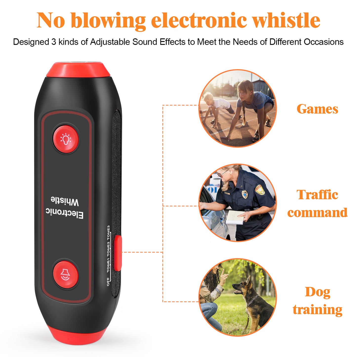 Safety Whistle Lantern Referees Electronic Whistle SOS Light Flashlight Emergency Camping Lamp Instructors Whistle