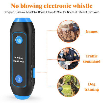 Safety Whistle Lantern Referees Electronic Whistle SOS Light Flashlight Emergency Camping Lamp Instructors Whistle