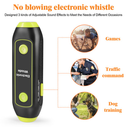 Safety Whistle Lantern Referees Electronic Whistle SOS Light Flashlight Emergency Camping Lamp Instructors Whistle