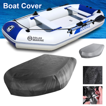 230x165x46cm V Shape Waterproof Marine Boat Cover 210D Oxford Cloth Inflatable Boat Cover