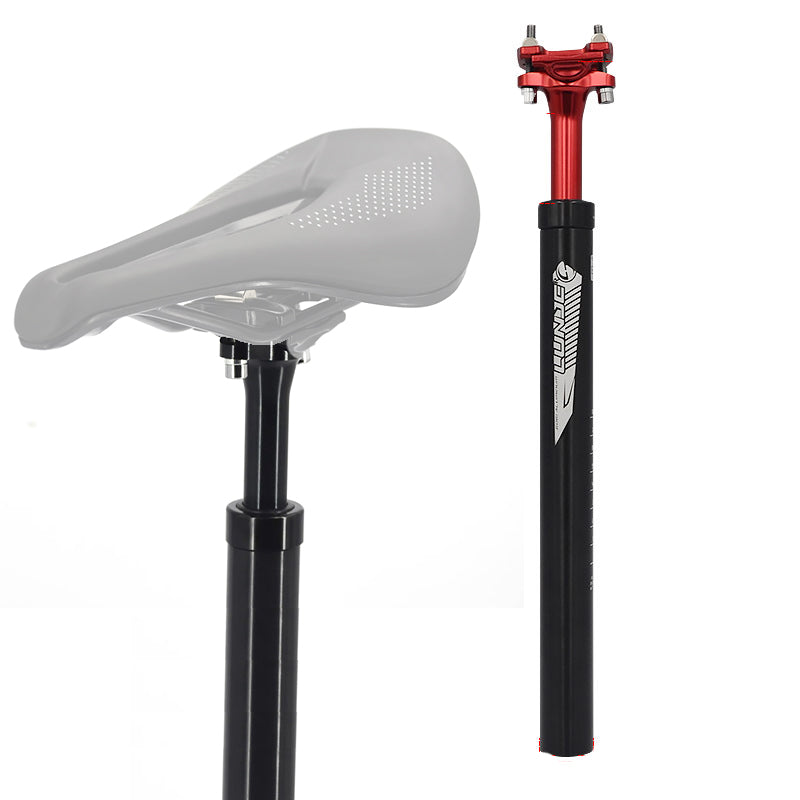 LUNJE XT-P003 Bike Suspension Seatpost Shock Absorber Damping Aluminum Alloy MTB Road Bicycle Seat Post